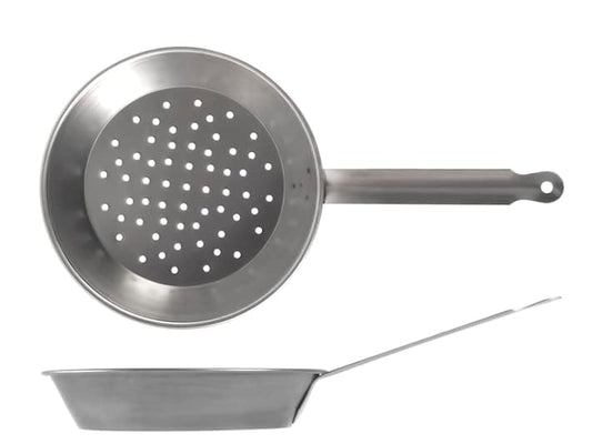 Mājas 4634627 panna Castagne - smaga, neslīdošs rokturis, dzelzs, 27 cm, ideāla cepšanai un sautēšanai.