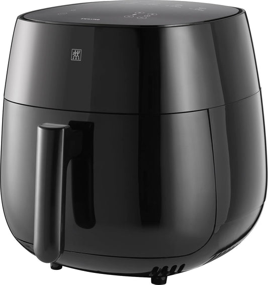 ZWILLING gaisa fritieris - 4L, 6 programmas, 1400W, cepšana bez taukiem, iekļauta recepšu grāmata, melns