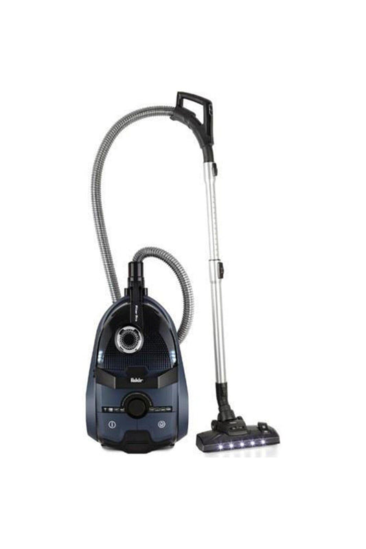 Fakir Filter Pro - bezmaisu putekļsūcējs ar 8 pakāpju filtrēšanu, HEPA 13 filtrs, 4,5L tvertne, 800 W, zils.