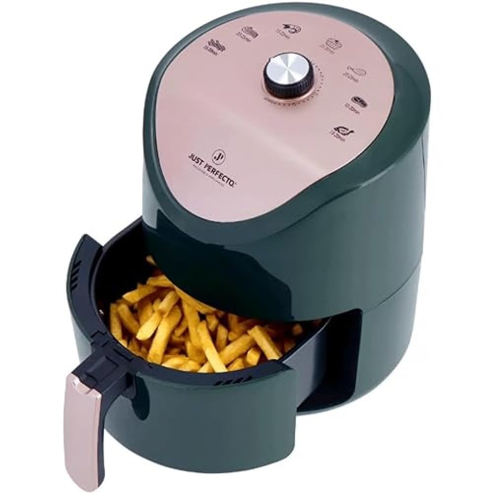 Tikai Perfecto karstā gaisa fritēšanas ierīce 3,5L - fritēšana bez eļļas, 1200W, 7 programmām, līdz 200°C.