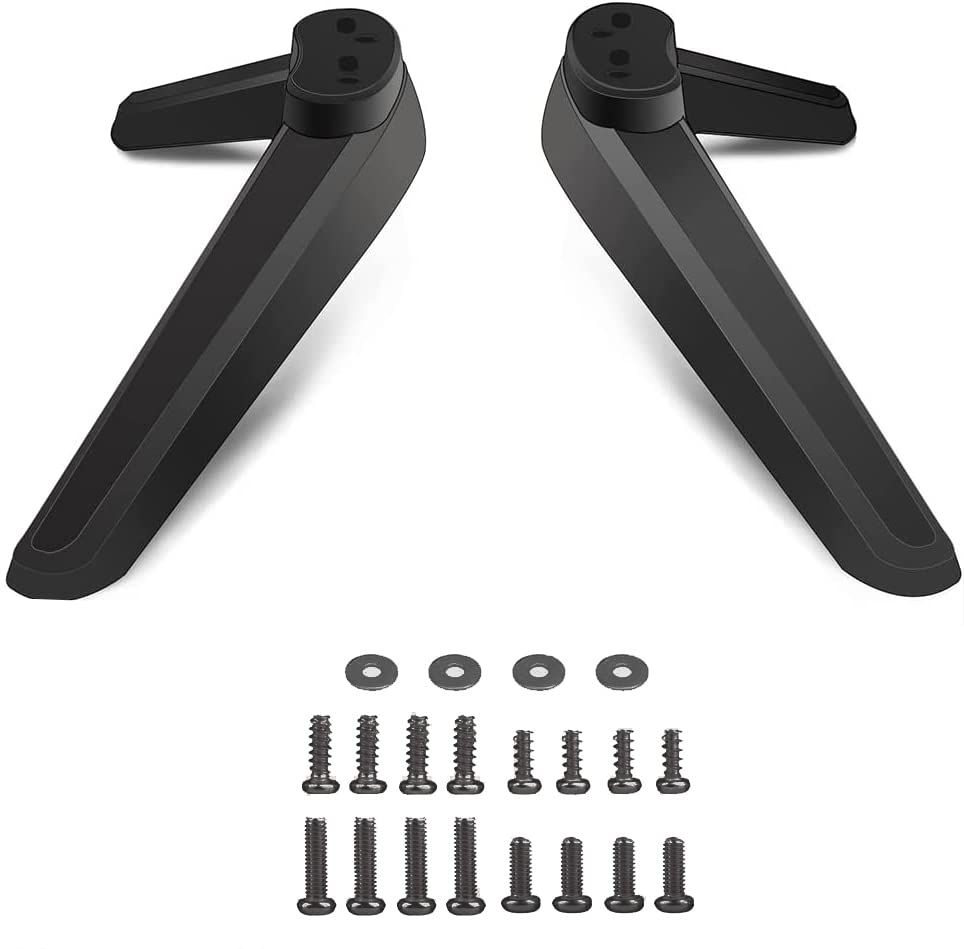 Taicols TV kājas, galda turētājs Samsung TV, universāls TV statīvs ar skrūvēm, LCD statīvs ar izliekto plakanā ekrāna izmēru no 40-50 collām