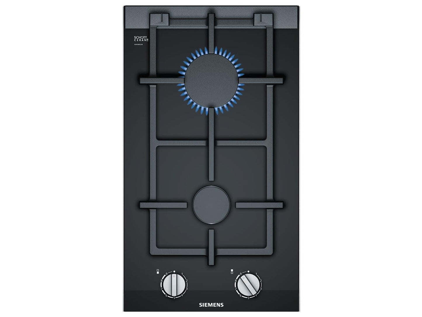 Siemens ER3A6BB70D iQ700 Domino gāzes plīts (autonomā), 30 cm plata, gāzes plīts ar stepFlame tehnoloģiju precīzai liesmas kontrolei deviņos posmos.