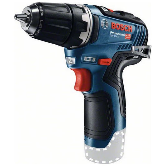 Bosch Professional 12V akumulatora urbjmašīna GSR 12V-35 - kompakta, jaudīga, bez akumulatora/lādētāja.