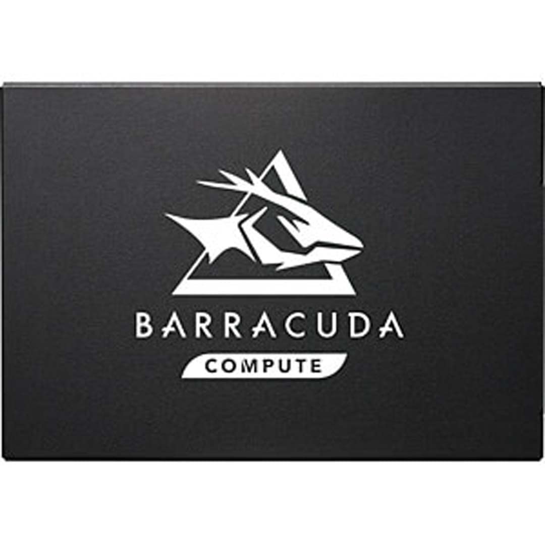 Seagate BarraCuda Q1 ZA240CV10001 - 240 GB SATA SSD, 6 Gbit/s, sleek black design for fast storage solutions.