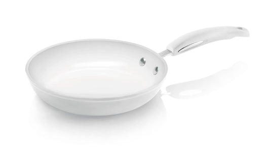 Bialetti Ceramic OK Induction Pan - Ø 24 cm, non-stick ceramic coating, ideal for healthy cooking.