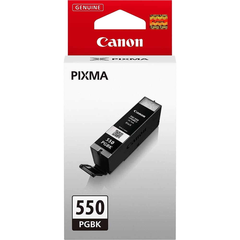 Canon oriģināltinte PGI-550 PGBK - standarta izmērs, melns segments, pārstrādājams iepakojums, augsta kvalitāte.
