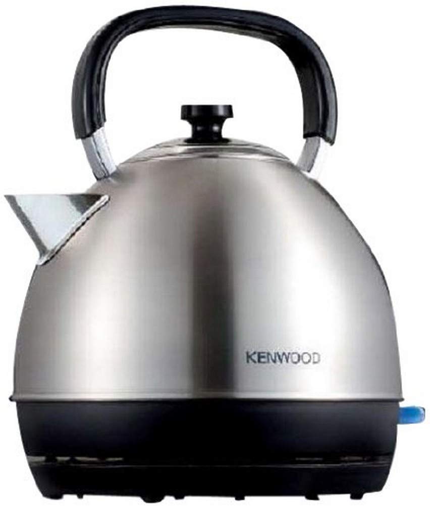 Kenwood SKM110 INOX TĒJKANNA 1.6L - Stainless steel, 1.6-liter capacity, fast boiling, sleek design.