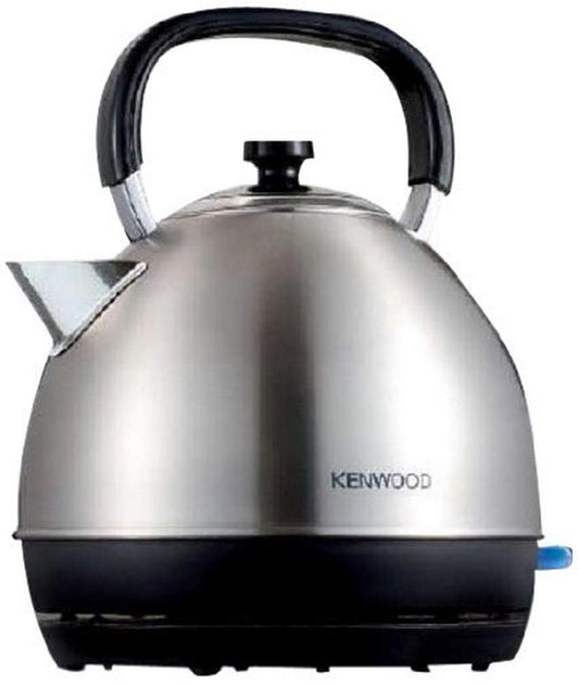 Kenwood SKM110 INOX TĒJKANNA 1.6L - Stainless steel, 1.6-liter capacity, fast boiling, sleek design.
