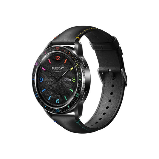 Xiaomi Watch Bezel Rainbow - Colorful bezel, fitness tracking, heart rate monitor, stylish design for active lifestyles.