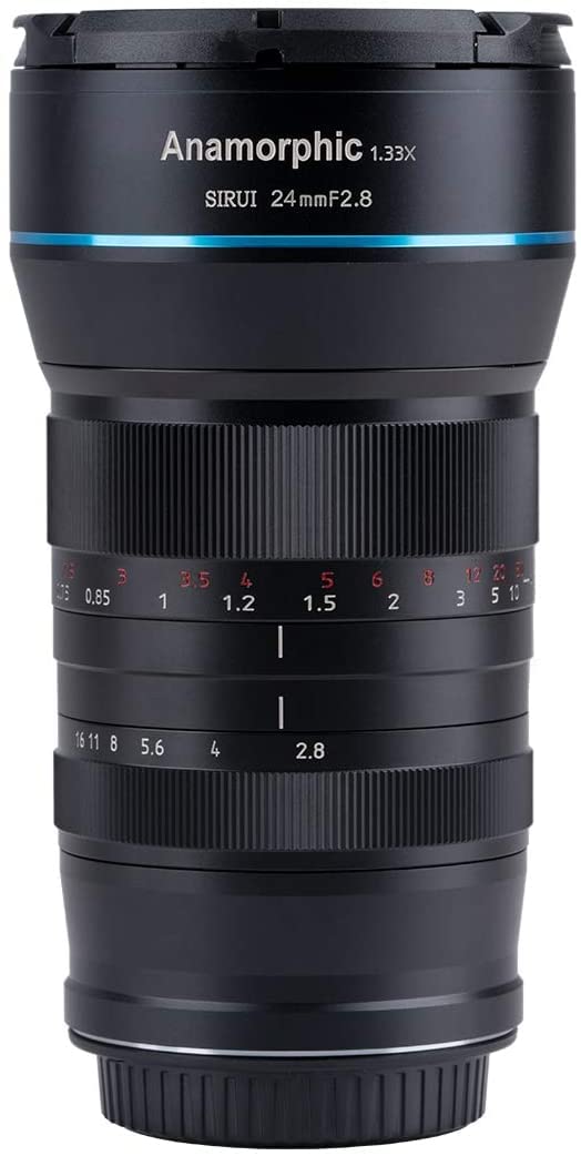 Sirui 24mm f2.8 anamorfiskais objektīvs 1.33x APS-C (X-montāža), SR24-X