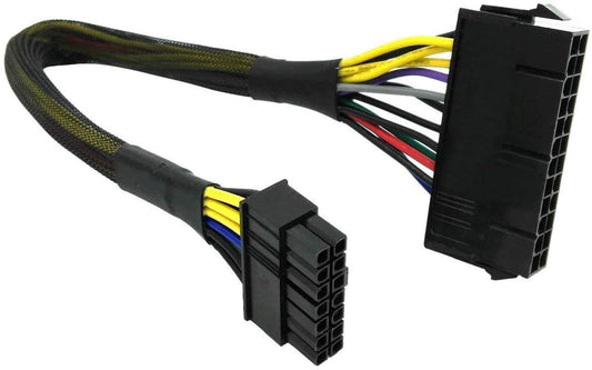 Lenovo 24 līdz 14 pin ATX adaptera kabelis - 30cm, savienojums Q77 B75 A75 Q75 mātesplatei.