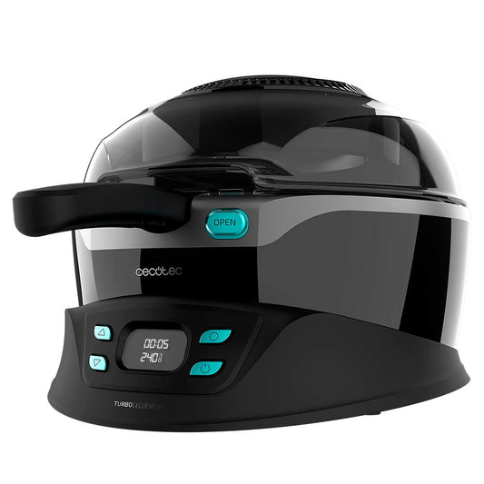 Cecotec TurboCecoFry 4D - 3.5L oil-free air fryer, 1350W, 8 programs, adjustable time/temperature, dual-level cooking, mixing paddle.