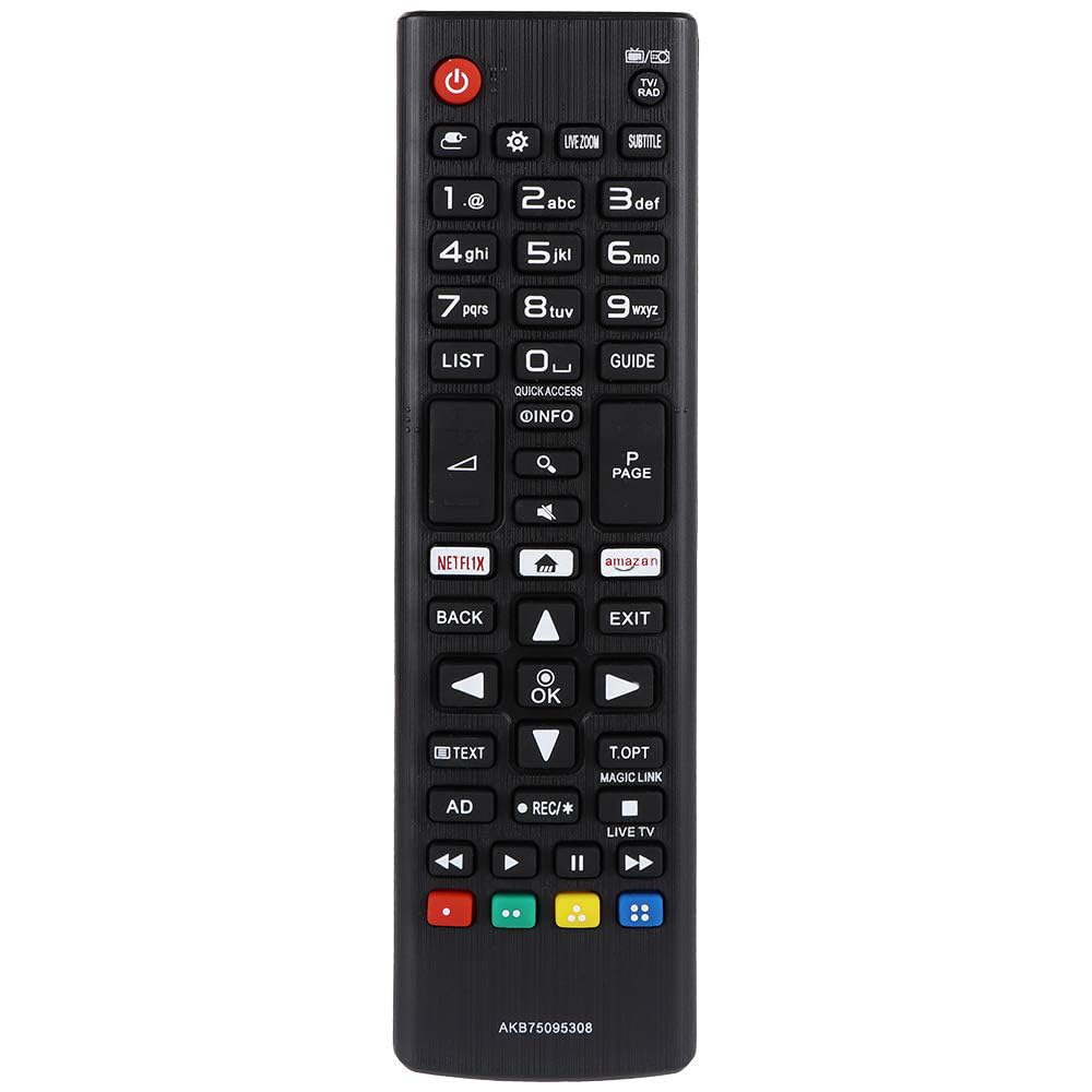 Universālā tālvadības pults AKB75095308 LG TV 43UJ6309 49UJ6309 60UJ6309 65UJ6309, tālvadības pults uztvērējam, viedā tālvadības pults.