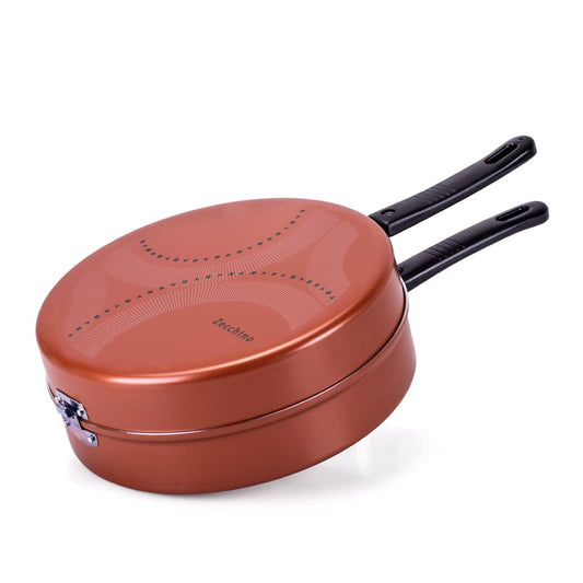 Moneta Dubultā panna Augsta 28 cm Zechine - Non-stick, durable, heat-resistant, ideal for versatile cooking.