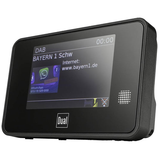 7. Dual CA 1 - Viedais radio adapteris ar Bluetooth un lielu TFT displeju