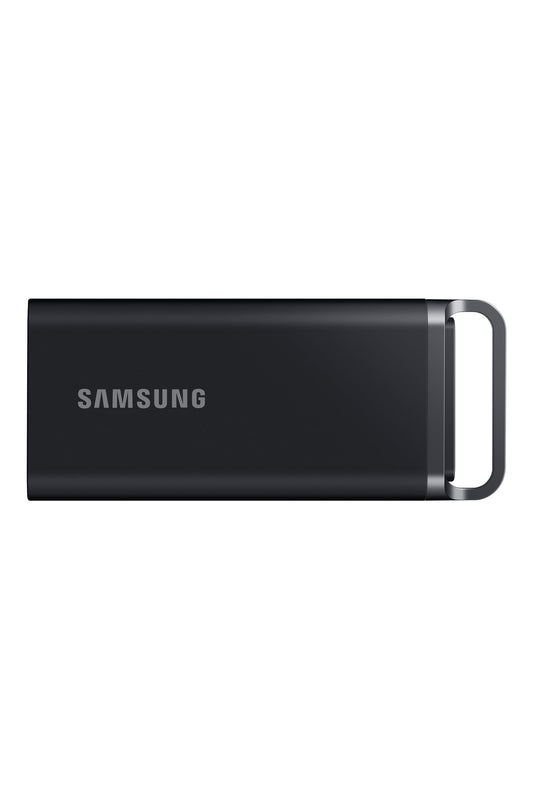 Samsung Portable SSD T5 EVO - 4 TB, USB 3.2 Gen. 1, 460 MB/s read/write, compatible with Mac, PC, Android, includes USB-C cable.