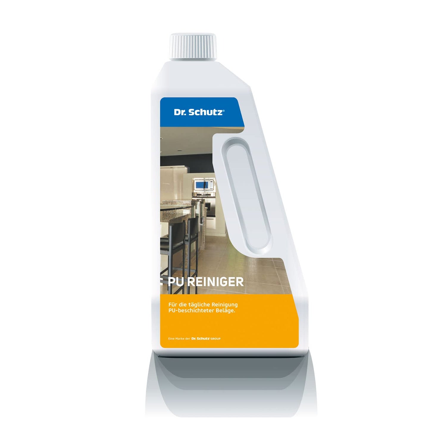 Tīrītājs Dr. Schutz PU Reiniger 750 ml, vinila, PVC un dizaina grīdām, efektīvs koncentrāts