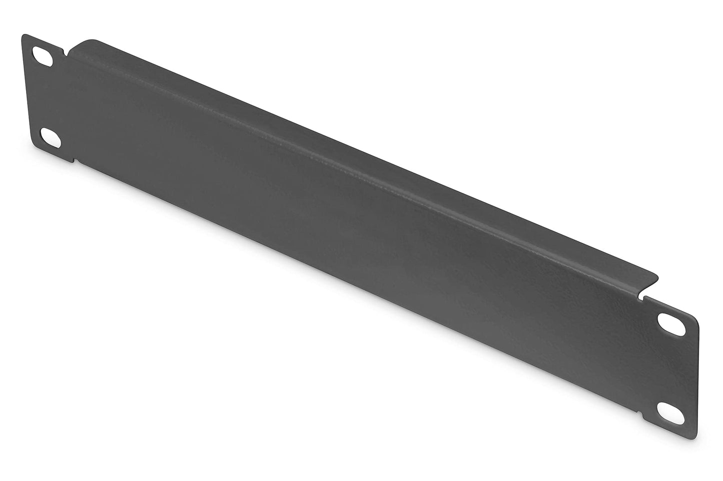 DIGITUS aklā panelis - 10 collu (254 mm) - 1U - blenda tīkla skapjiem - aklā panelis - tērauda loksne - melns