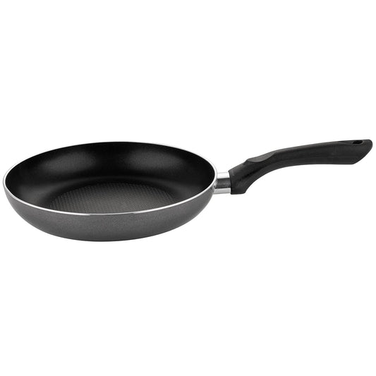 Florina MAJA - 24 cm aluminum frying pan, non-stick, suitable for induction, gas, and electric stoves, black.