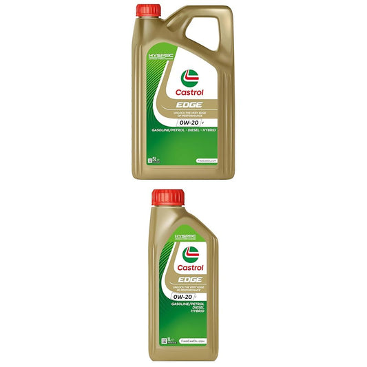 17. Komplektā | Castrol EDGE 0W-20 V motorolie, 5L + 1L