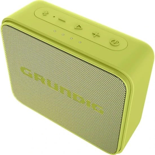 Grundig GBT Jam+ Lime Bluetooth skaļrunis, skaņas kaste, 3.5 W RMS, Bluetooth 5.0, līdz 30 m attālumam, līdz 30 stundām akumulatora darbības laika, powerbank un brīvroku funkcija, ūdensizturīgs IPX7, zaļš