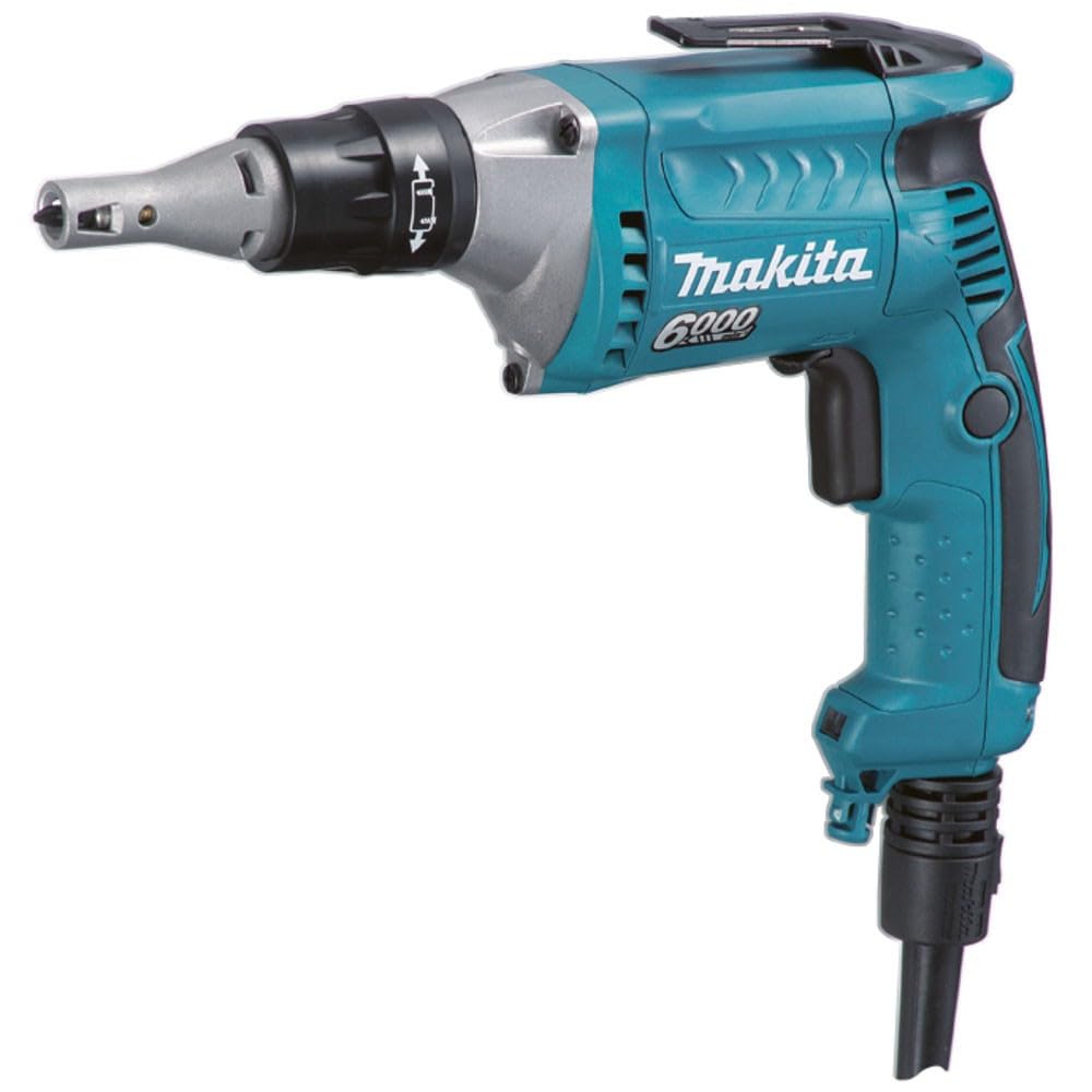 Makita FS6300R ATORN - 570W, 220V, black and blue, rapid connection, compact design for efficient fastening.