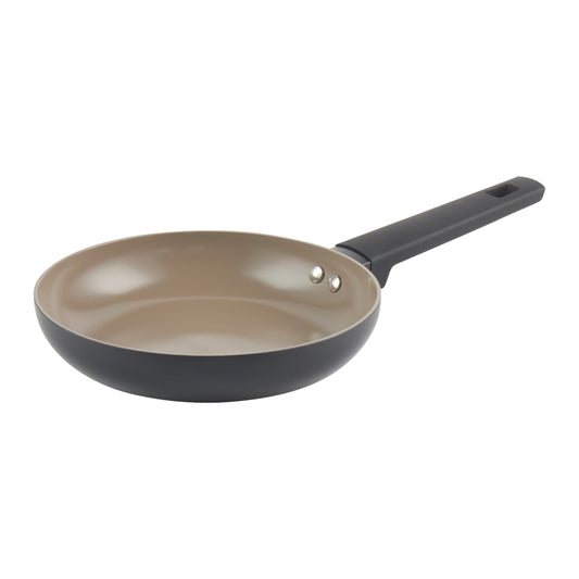 SALTER BW12870EU7 Keramikas 20 cm cepšanas panna – pārstrādāts alumīnijs, PFOA un PFAS nesaturoša, indukcijai piemērota.