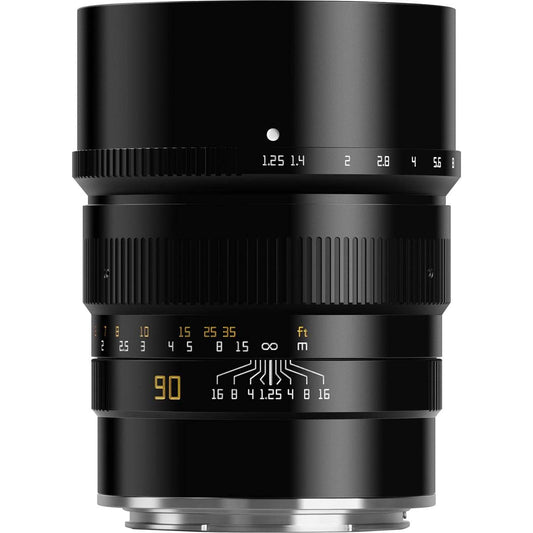 TTArtisan 90 mm F/1,25 Metāla korpuss, saderīgs ar Hasselblad X1D montāžu – Melns