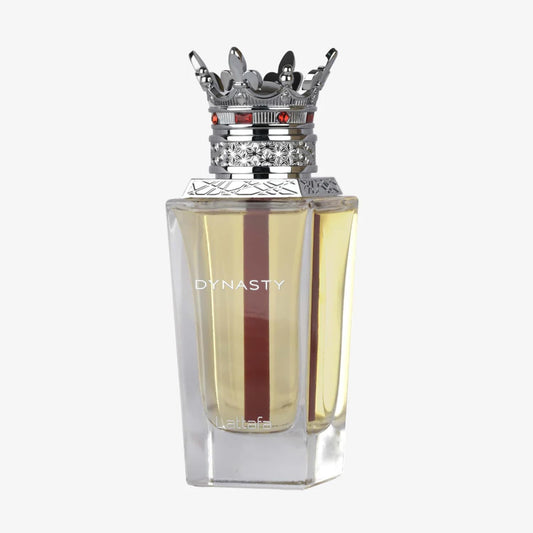 Unisex parfīms Lattafa Dynasty Eau de Parfum, 100 ml, svaigs, pikants un koksnes aromāts