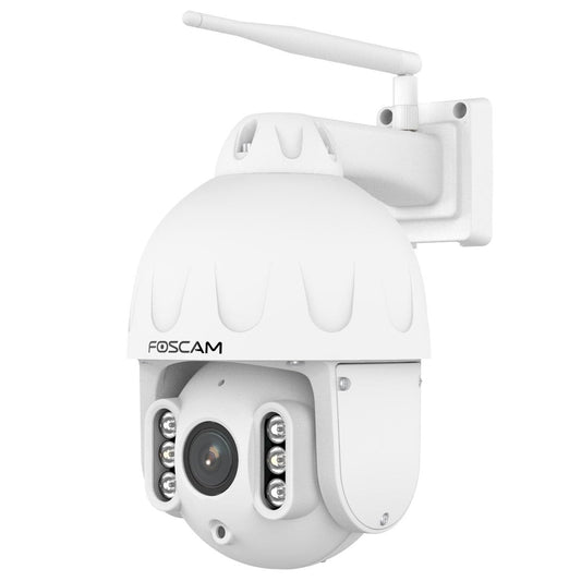 Foscam SD8P augstas izšķirtspējas 8 MP Dualband-WLAN PTZ kupola uzraudzības kamera ar 4x optisko tālummaiņu un inteliģento cilvēku un transportlīdzekļu atpazīšanu