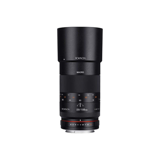 Rokinon 100 mm F2.8 ED UMC pilna kadra teleobjektīvs makro objektīvs Olympus un Panasonic Micro Four Thirds maināmo objektīvu kamerām