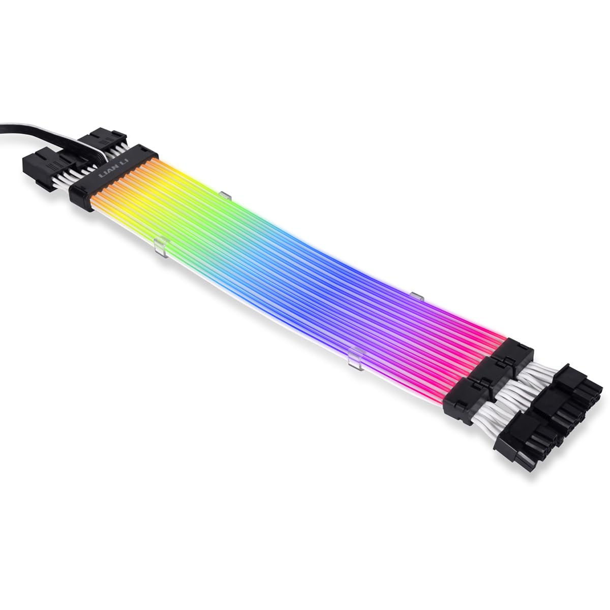 Lian Li Strimer Plus V2 Triple 8 PIN GPU - RGB extension cable for RTX 30 series, 300 mm length.