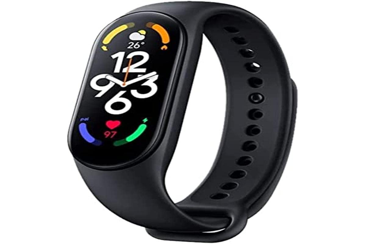 NK Mi Smart Band 7 - 5 ATM water-resistant, AMOLED display, 180 mAh battery, 12 workout modes, heart rate monitoring