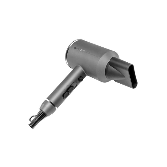 Koncepts Titan Care VV5750 matu fēns ar jonizatoru, 3 temperatūras līmeņi un 2 gaisa plūsmas ātrumi, 1600 W, matēts pelēks