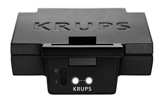 Krups FDK452 sviestmaizes cepeškrāsns, nerūsējošais tērauds/plastmasa, melns