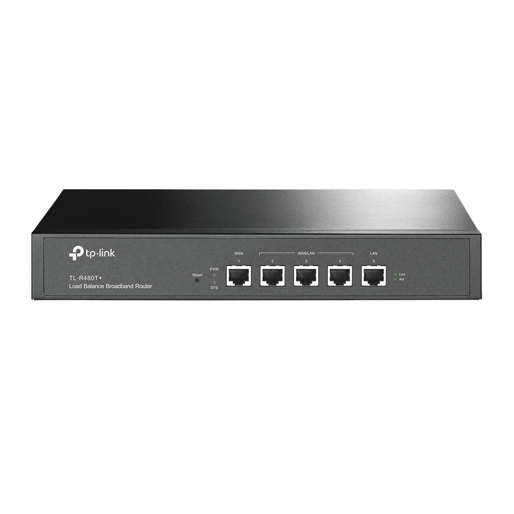 TP-Link TL-R480T+ Slodzes balansēšanas platjoslas maršrutētājs (5-porti)