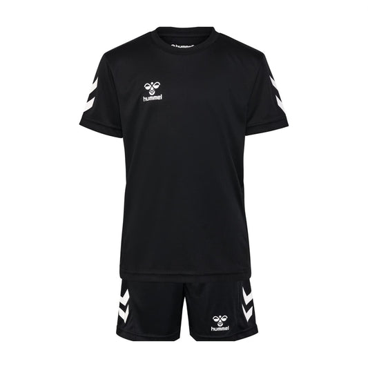 Bērnu sporta komplekts hummel hmlLOGO SET KIDS, melns, 164