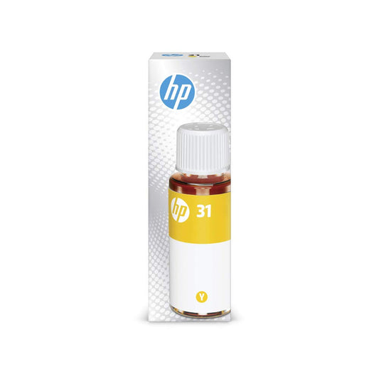 HP 31 Dzeltena tintes pudele - 70ml, oriģinālā, saderīga ar HP Smart Tank printeriem