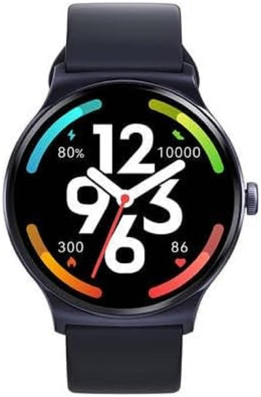 HAYLOU viedpulkstenis Solar Lite - Blue, solar-powered, fitness tracking, heart rate monitor, stylish design.