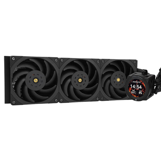 Thermalright CORE VISION 360 - 360mm AIO CPU cooler, IPS LCD screen, 480x480 resolution, compatible with AM4/AM5/Intel 1700/1851.