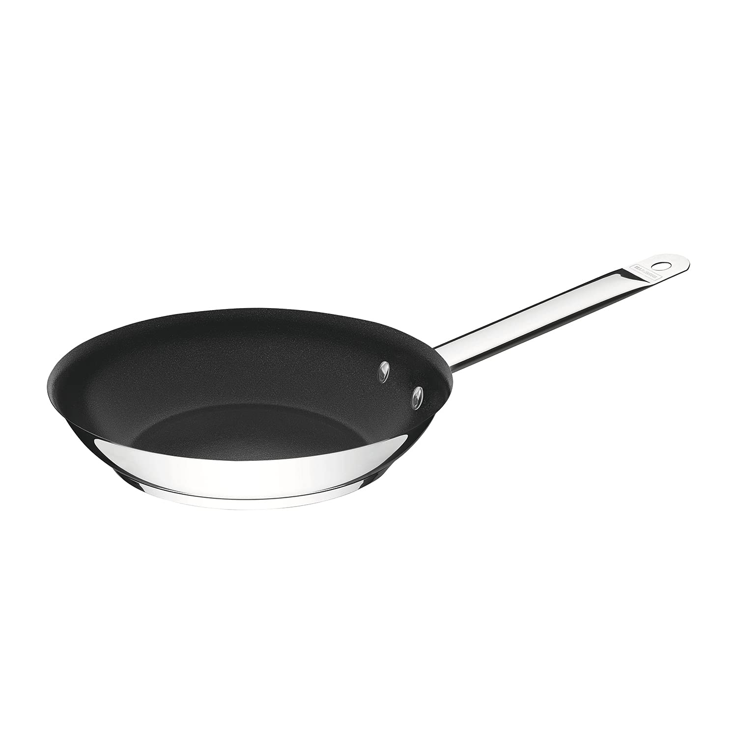 Tramontina panna - Ø 26 cm, nerūsējošais tērauds, nelipīgs pārklājums, dziļa cepšanas panna, piemērota visiem plīts veidiem