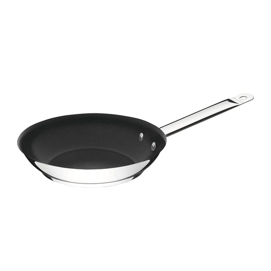 Tramontina panna - Ø 26 cm, nerūsējošais tērauds, nelipīgs pārklājums, dziļa cepšanas panna, piemērota visiem plīts veidiem