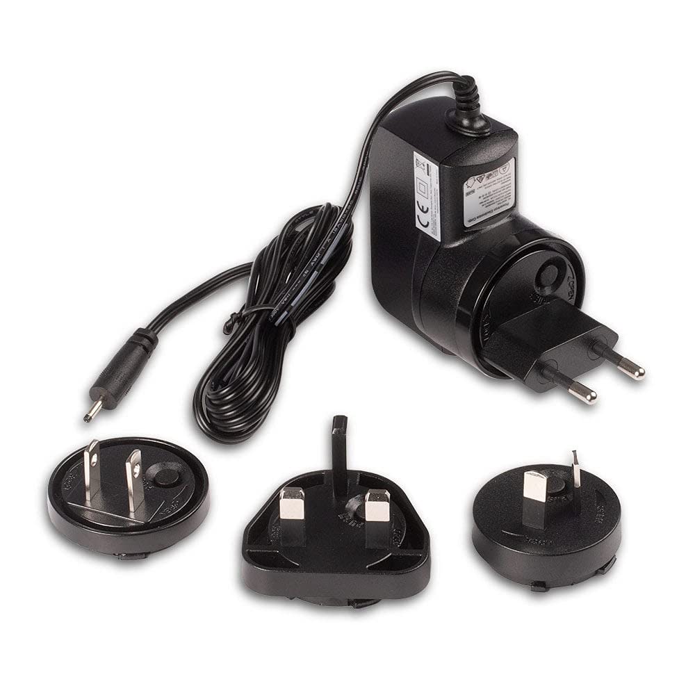 LINDY 73811 5VDC 2A Power Supply - Multi-country adapter, 2.35/0.7mm connector, compact design.