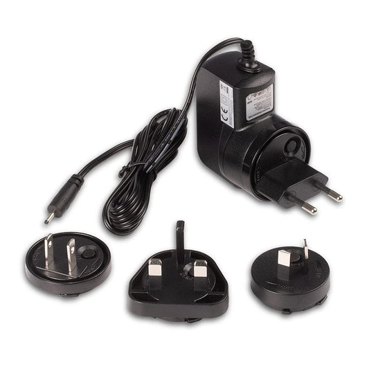 LINDY 73811 5VDC 2A Power Supply - Multi-country adapter, 2.35/0.7mm connector, compact design.