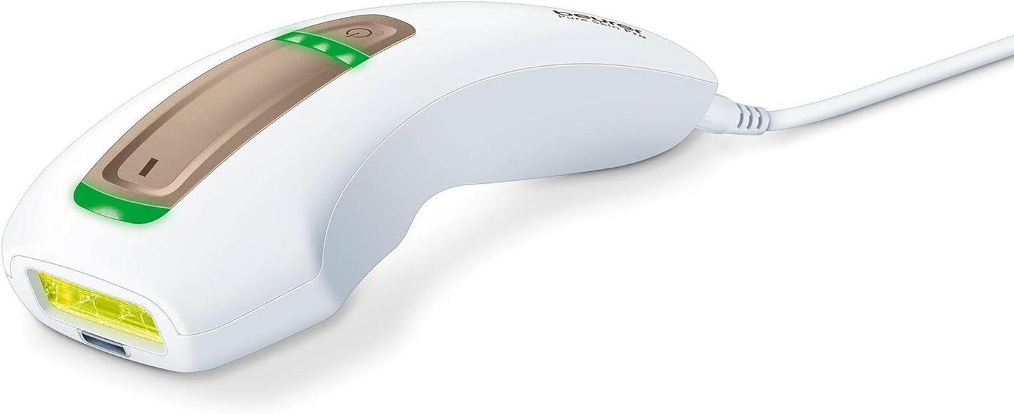 Beurer IPL Pure Skin Pro - pastāvīga apmatojuma noņemšana, automātiskās zibspuldzes režīms, klīniski pārbaudīta.