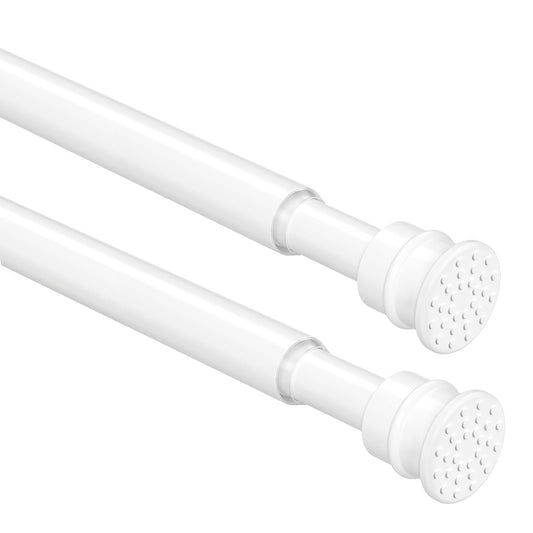 Teleskopiska spriegošanas stanga FVONZN, 70-105 cm, Ø 14 mm, balta, 2 gab.