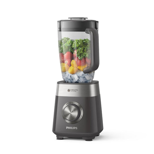 Philips 5000 sērijas stacionārais blenderis - 1000 W, 2L, ProBlend Plus, mazgājams trauku mazgājamajā mašīnā, melns.