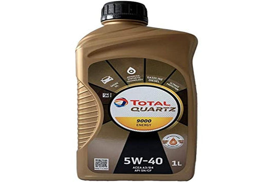 TOTAL QUARTZ 9000 ENERGY 5w-40 dzinēja eļļa, 1 litrs