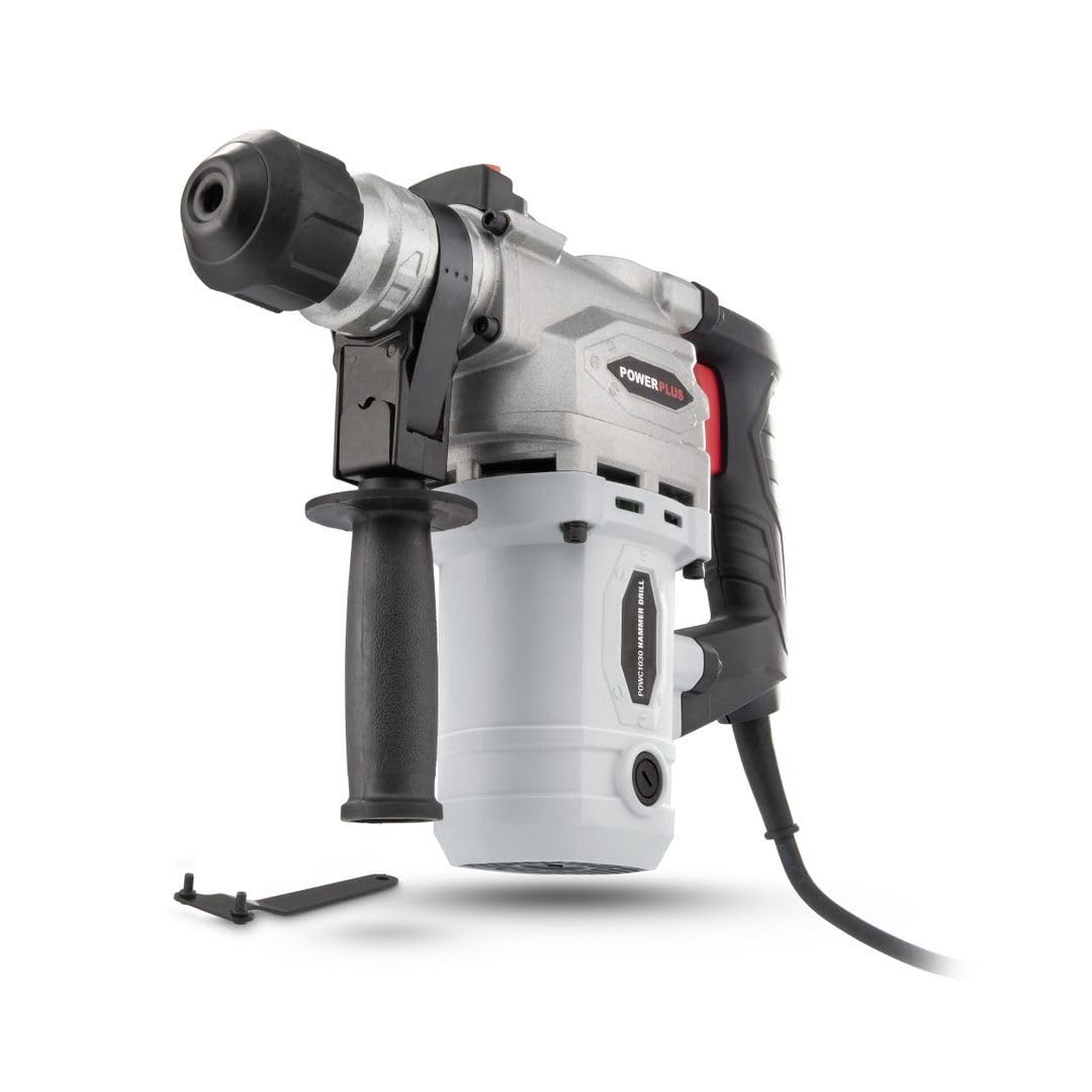 POWER plus elektro triecienurbjmašīna POWC1030-3 in 1 - 900 W, 3.5 J impact drilling and chiseling, SDS-plus compatibility