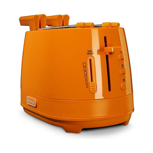 De Longhi CTLAP2203 tosteris ar knaiblēm, 550 vati. Oranžs